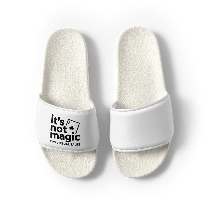"It’s Not Magic" Sheezy Slides – White Virtual Sales Edition product image (2)