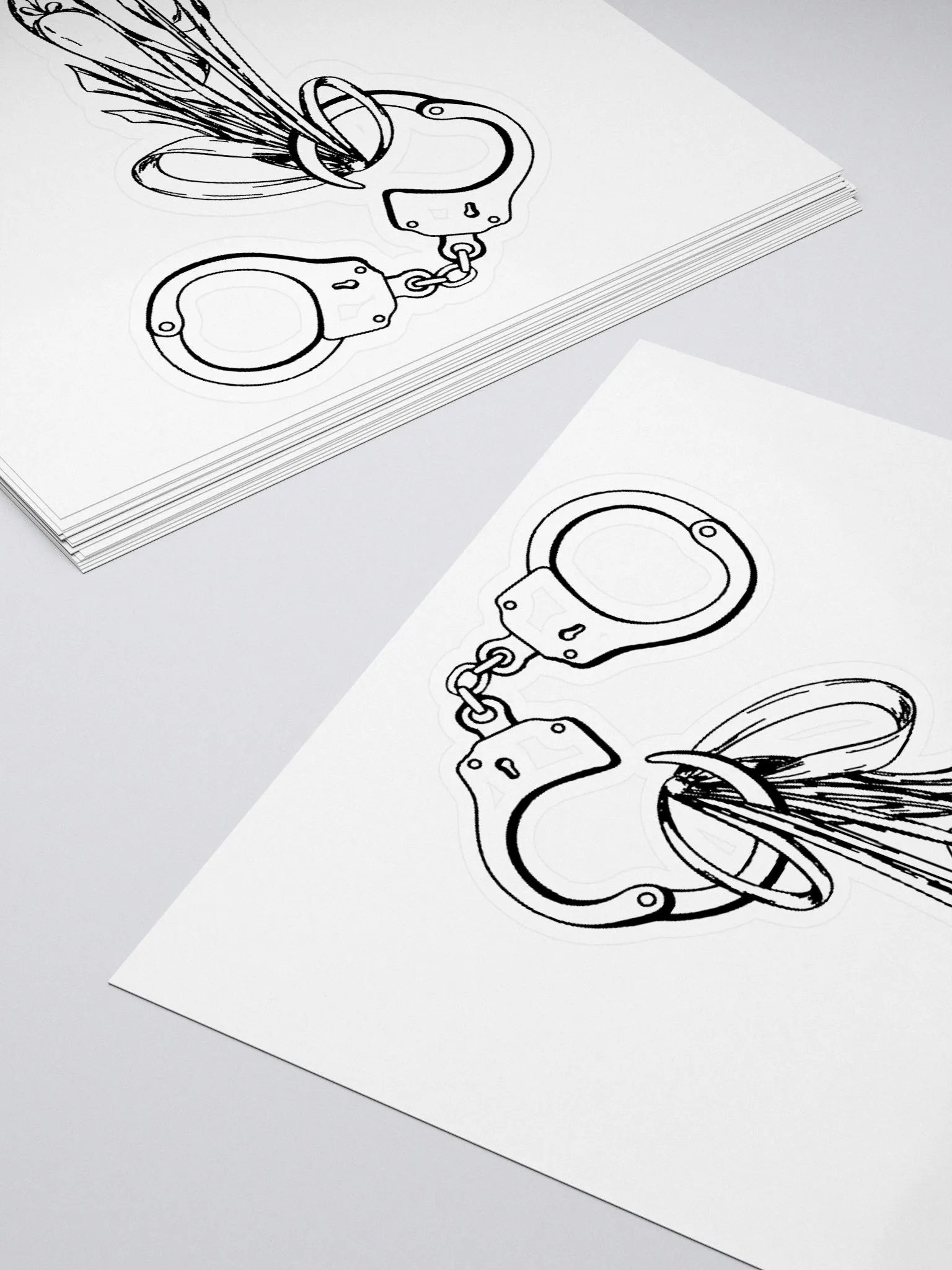 Cuffs & Ballerina Sticker product image (4)