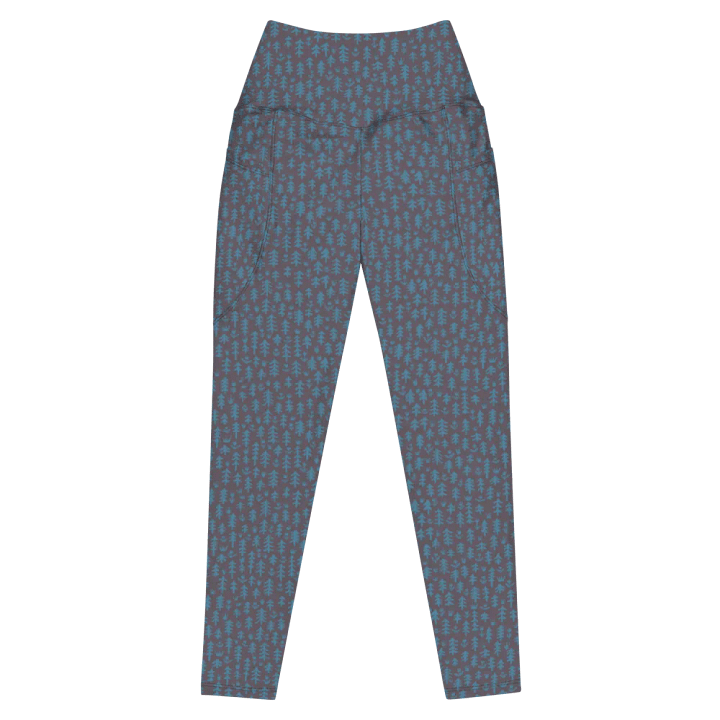 More Trees Please Leggings with Pockets - Purple product image (1)