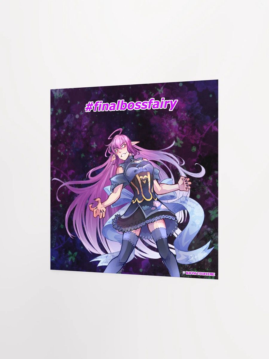 #finalbossfairy Square Poster product image (4)