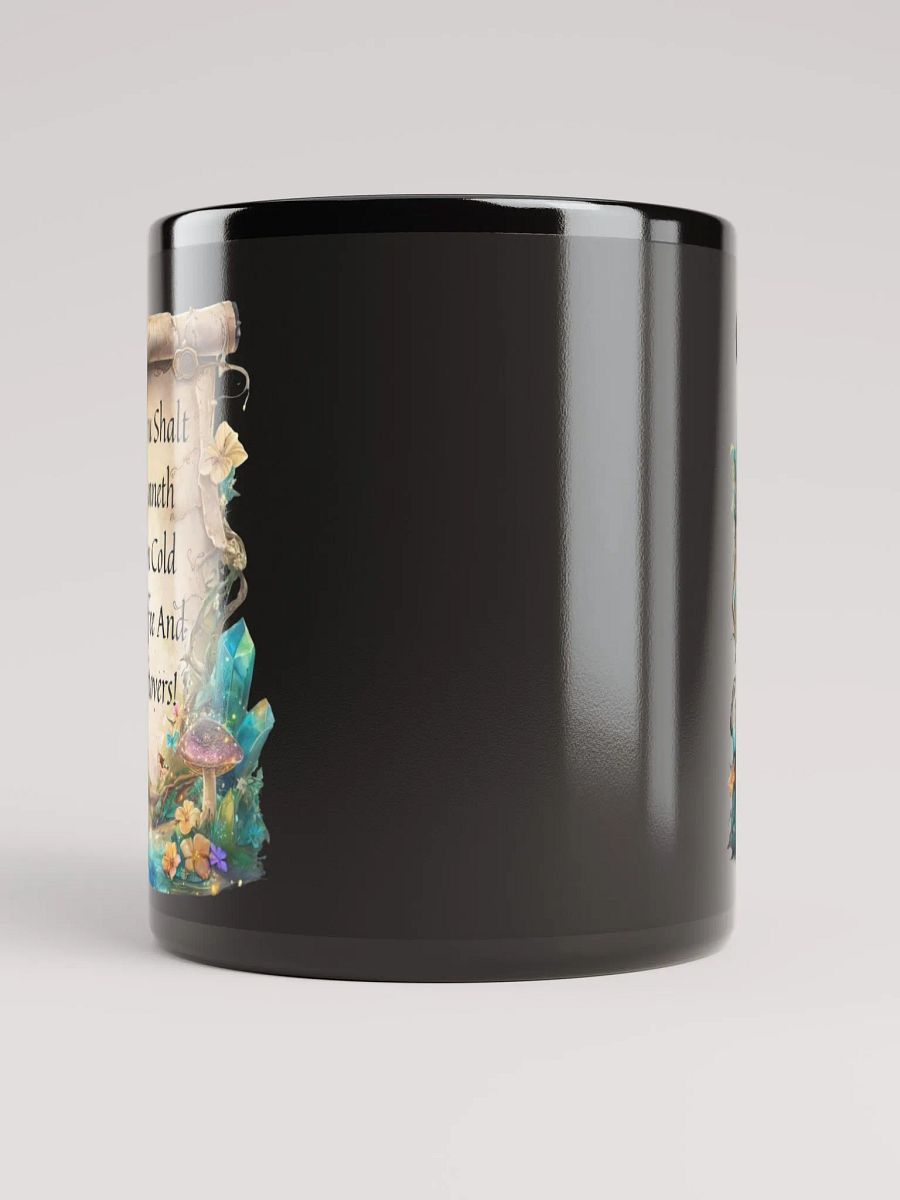Funny Mom Mug – “Thou Shalt Runneth On Cold Coffee & Leftovers” product image (9)