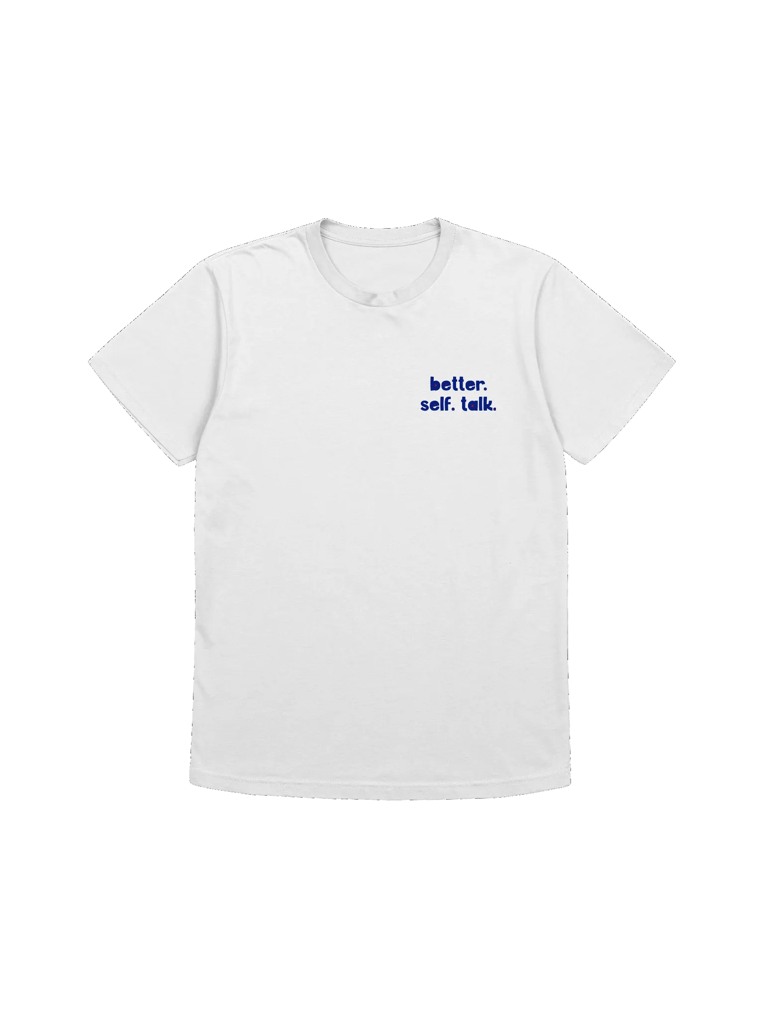 Better. Self. Talk. T-Shirt (Navy & Red) product image (1)