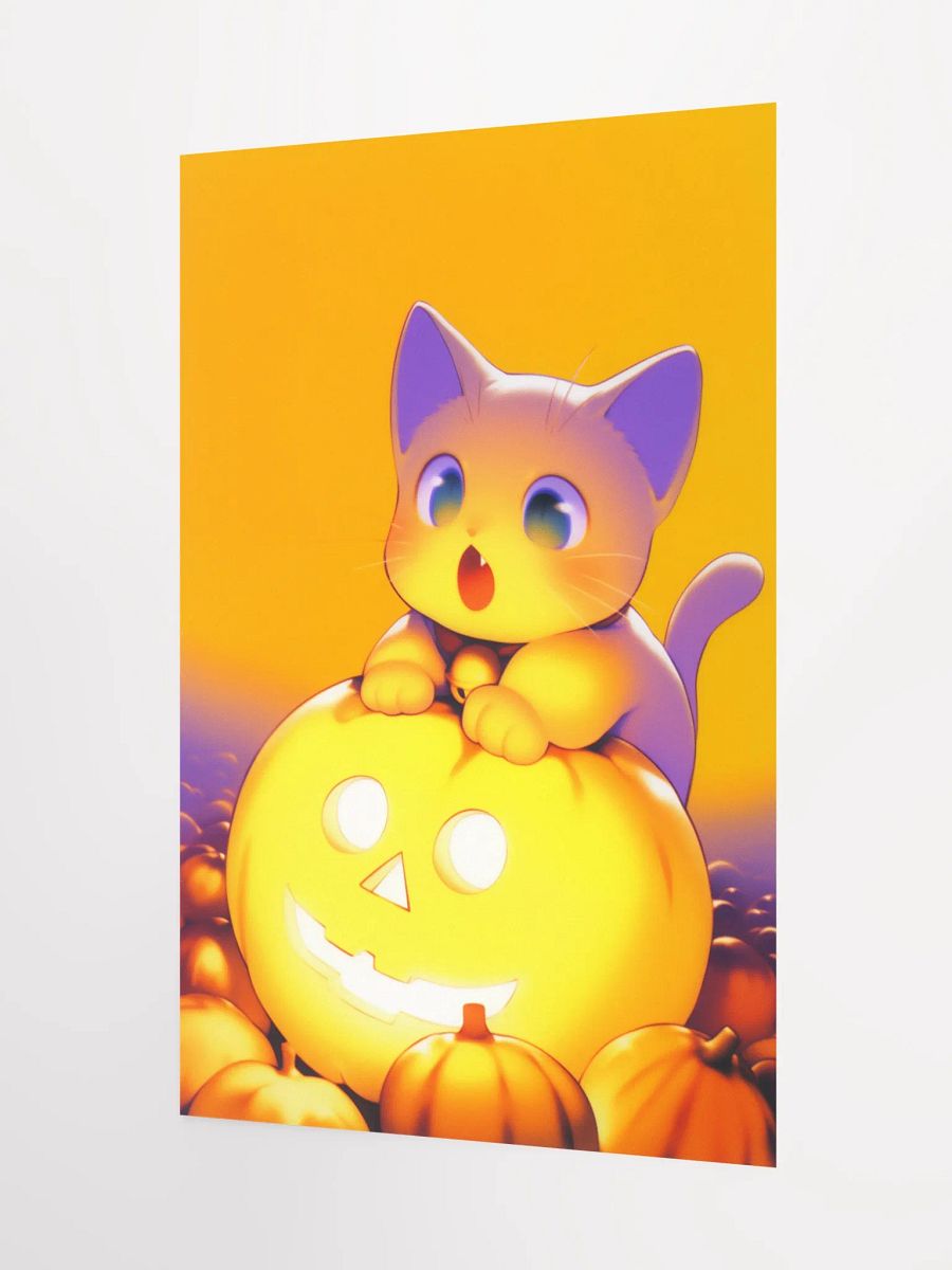 Whiskers & Gourds Matte Poster product image (3)