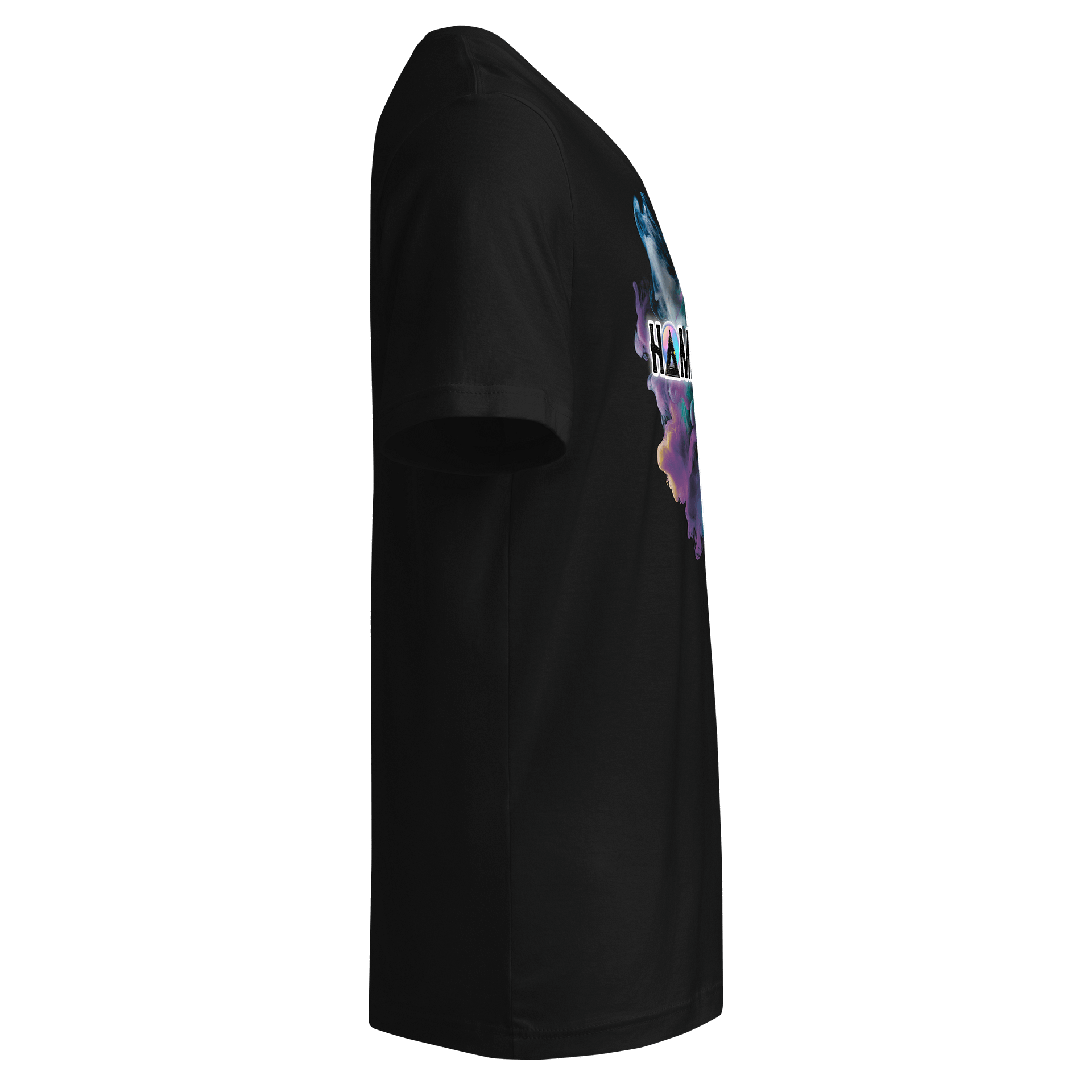 Hammeta Logo Smokey V-Neck T-Shirt product image (6)