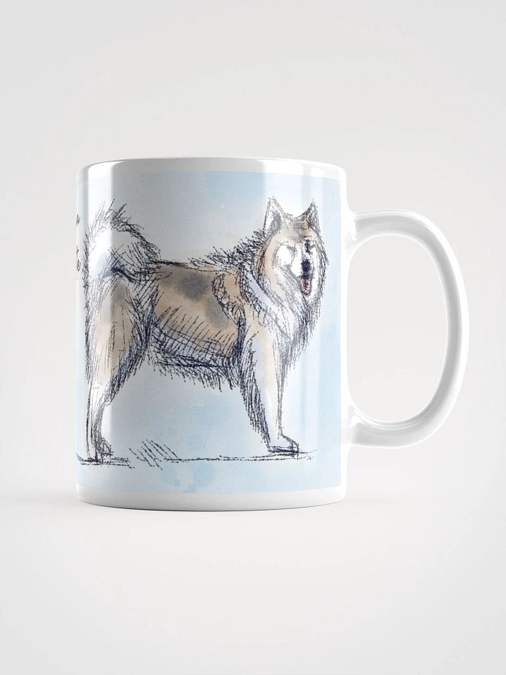 Malamute Love White Glossy Mug product image (2)