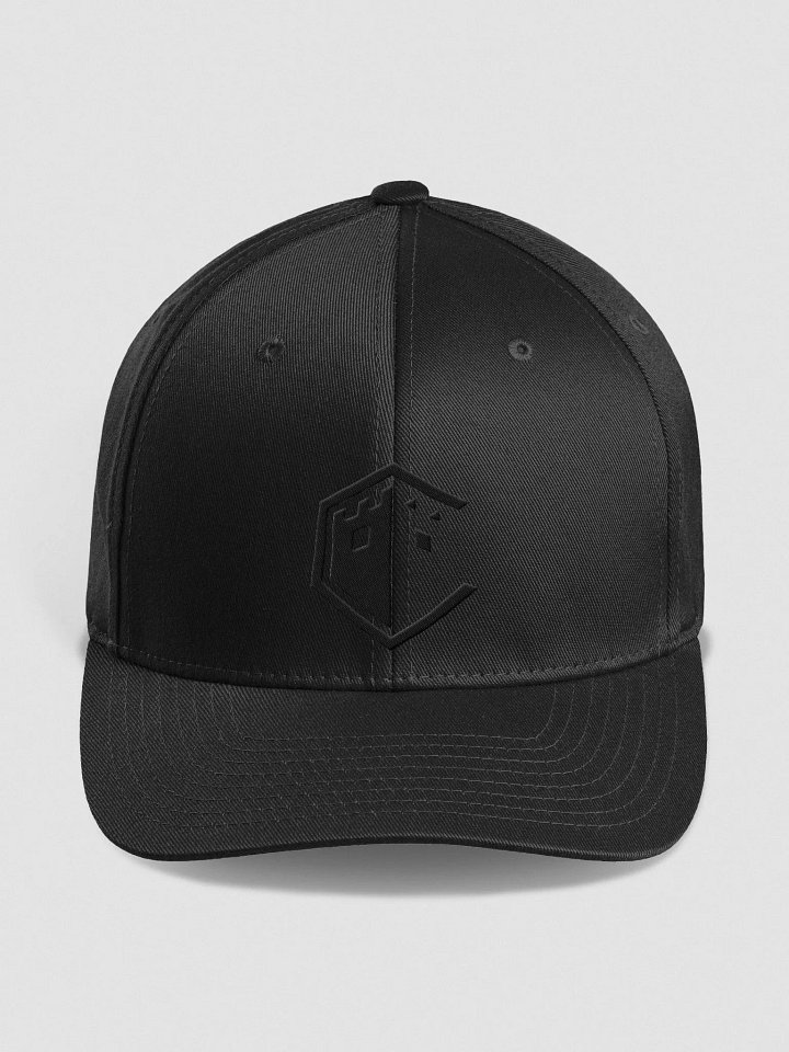 Flexfit Castle Cap black logo product image (1)