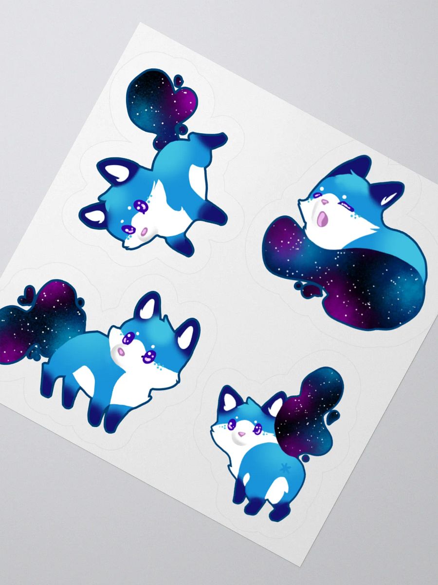 Space Fox Stickers! product image (4)