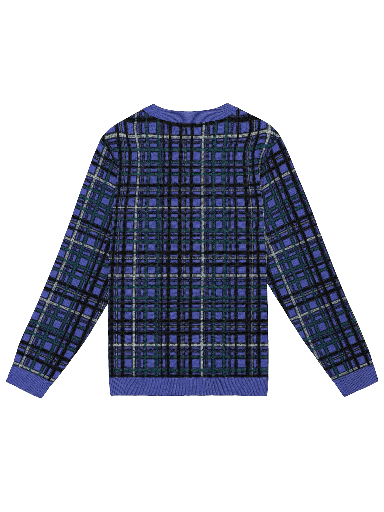 Purple Plaid Sweater product image (2)