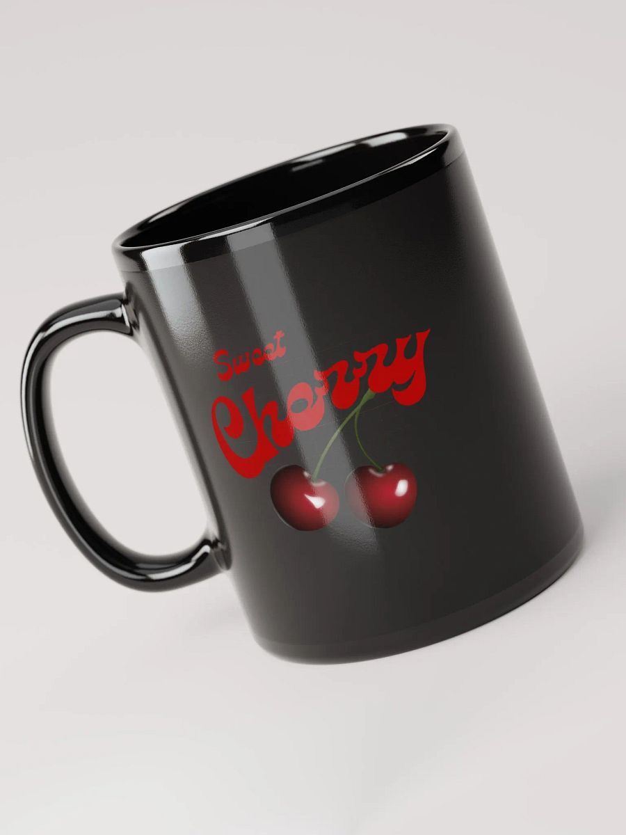 Cherry Delight Black Mug product image (6)
