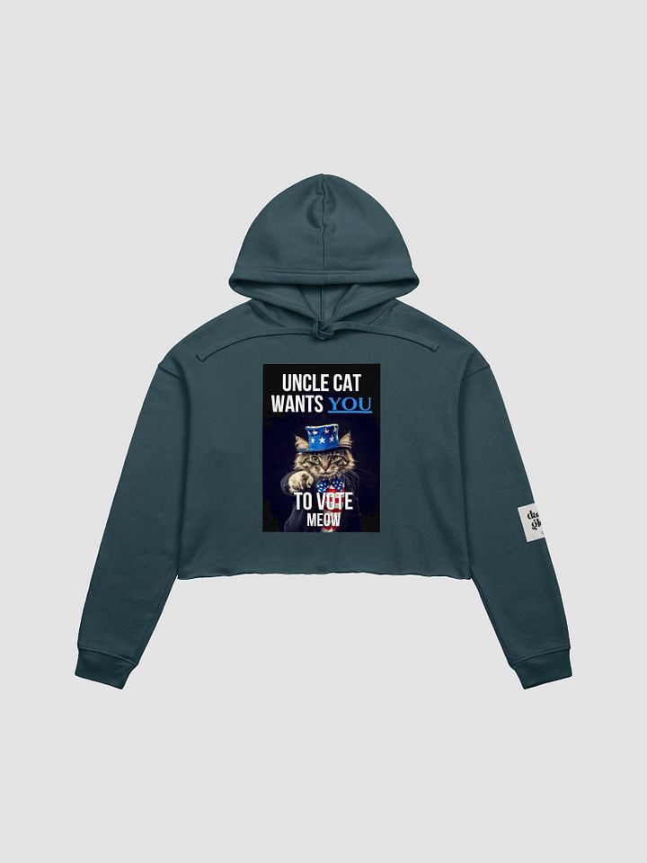 Uncle Cat Cropped Hoodie product image (2)