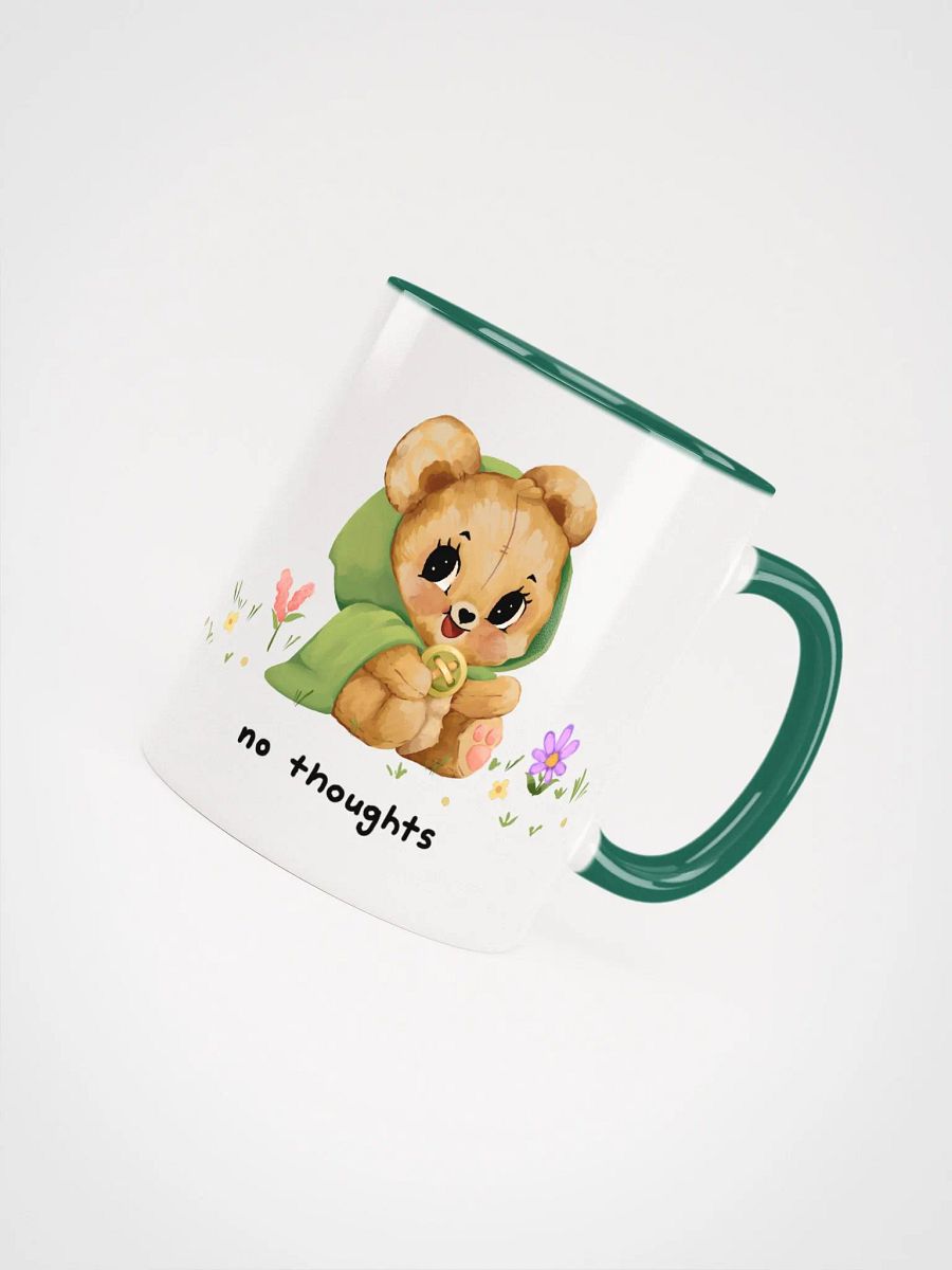"No Thoughts" Buttons Mug product image (4)