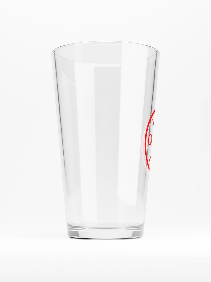 Red Logo Pint Glass product image (2)