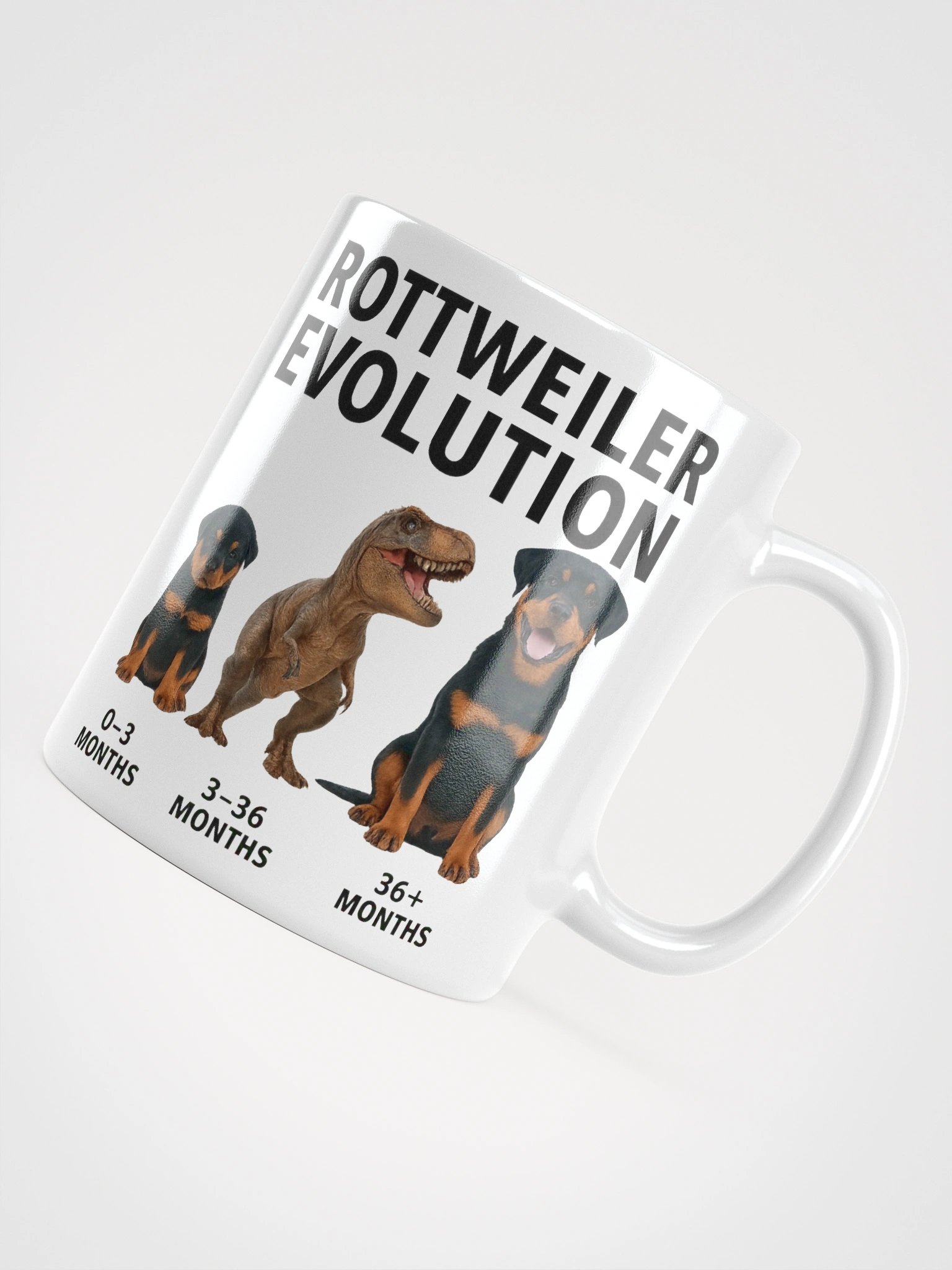 Rottweiler Evolution Mug product image (4)