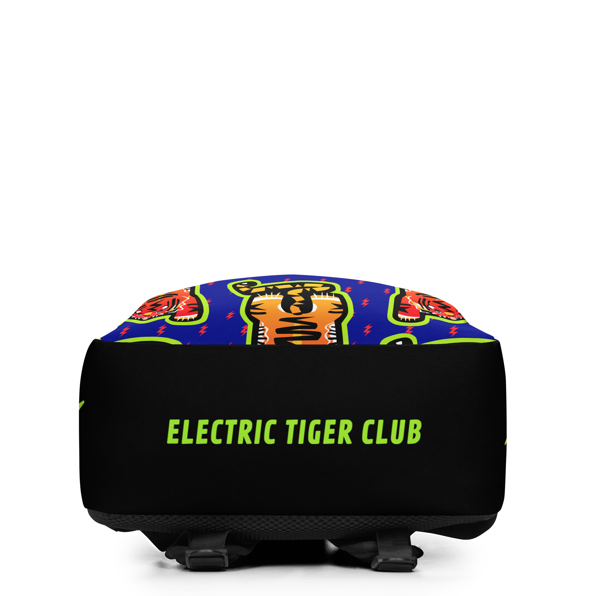 Lime & Blue Tiger Backpack - Electric Tiger Club product image (4)