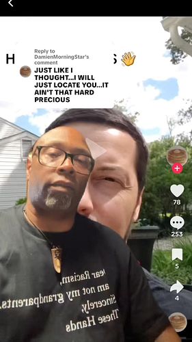 Making sure David gets everything he was looking for as far as attention. (BTW: he has a Facebook account) #thomasbishopthebr...