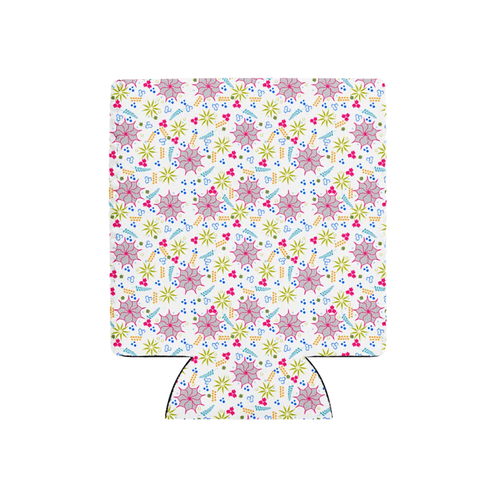 Funky Floral Can Koozie product image (1)