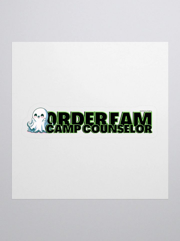 Camp Counselor Corner Lake Sticker product image (1)
