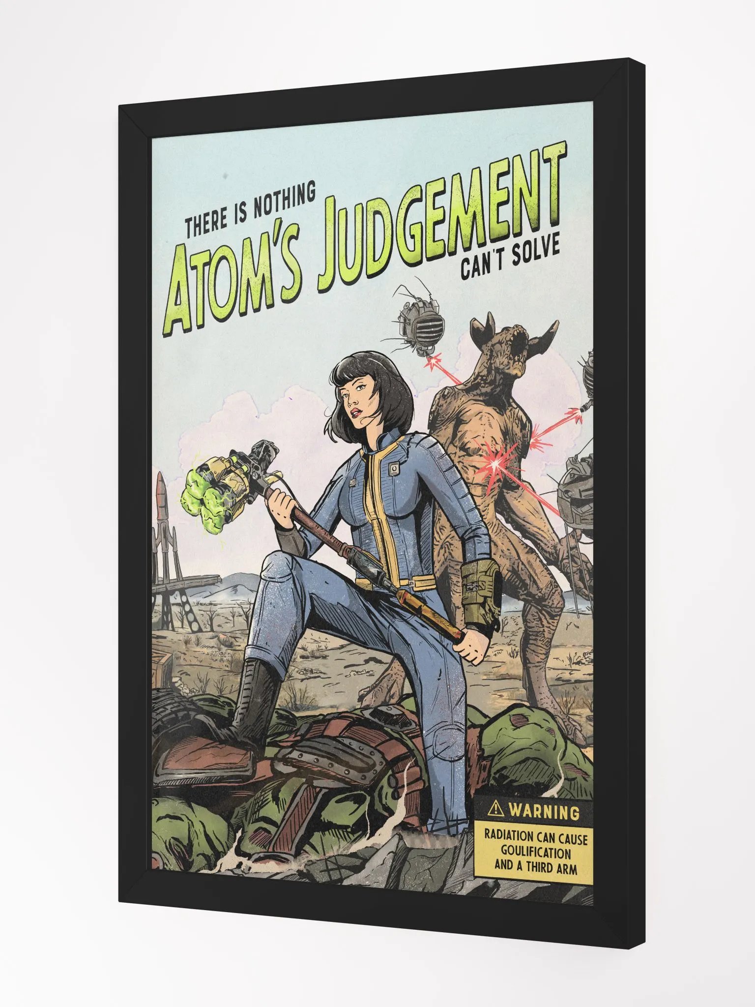 Nufs Judgement framed Poster product image (4)