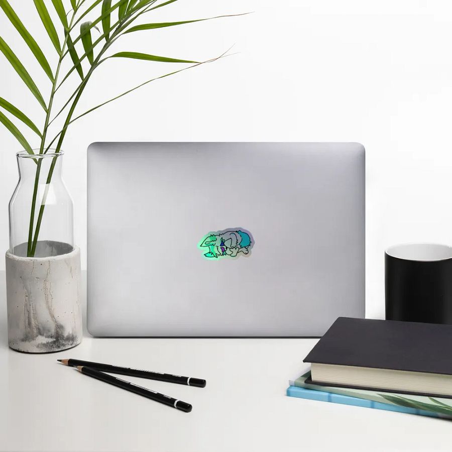 Fisk Cry Holographic Sticker product image (14)