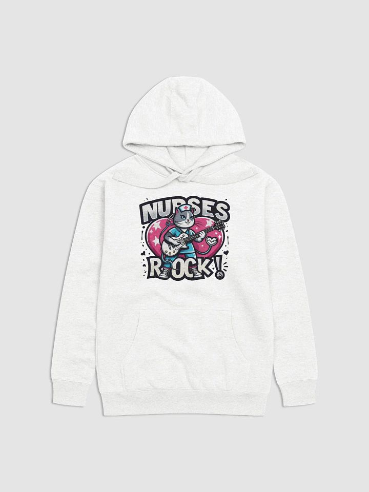 Nurse Rockstar Cat Hoodie product image (11)