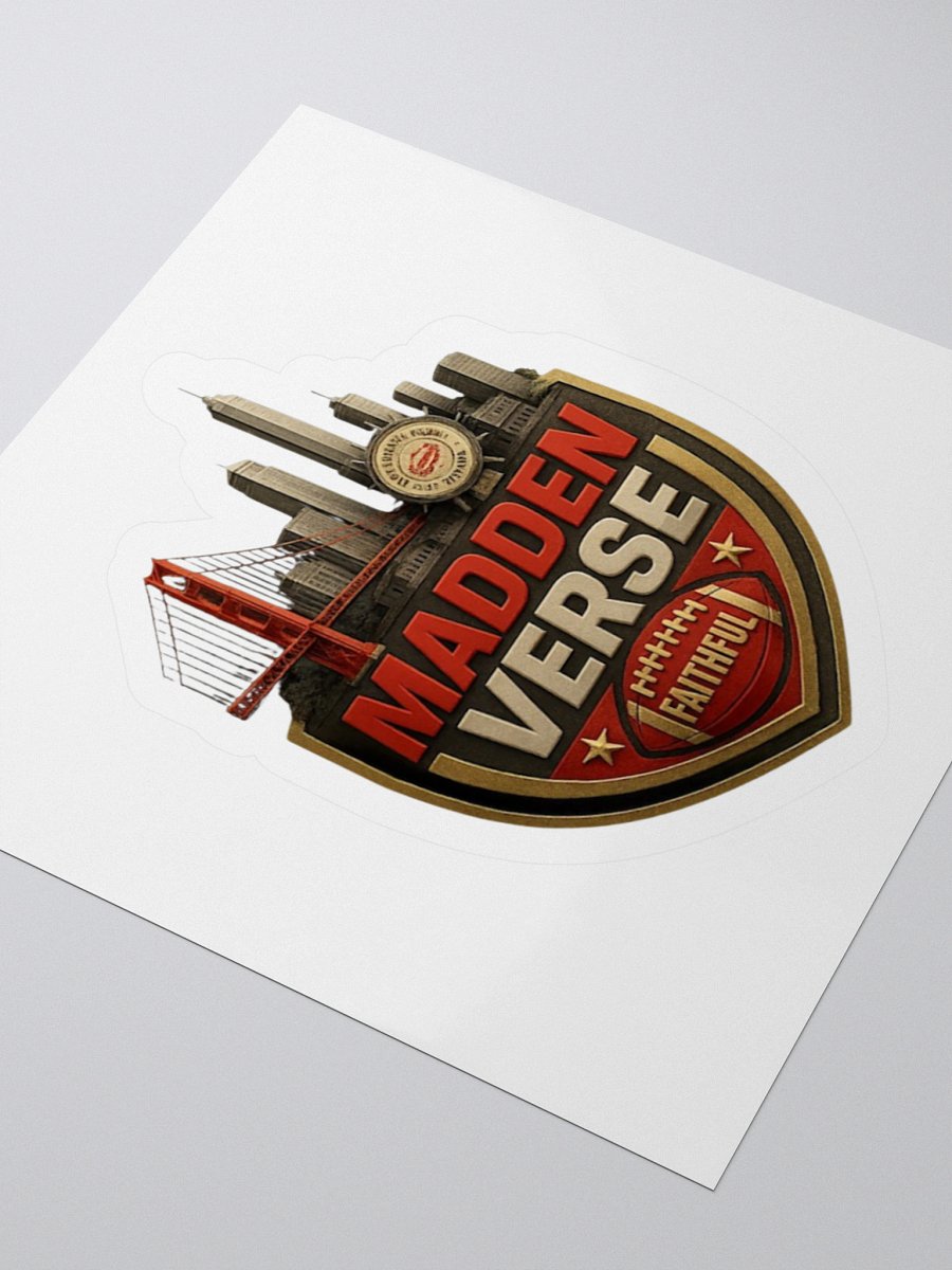 FAITHFUL MADDEN VERSE STICKER product image (3)