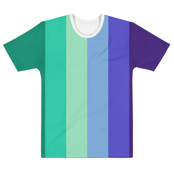 Gay Men's Pride Flag - All-Over Print T-Shirt product image (1)