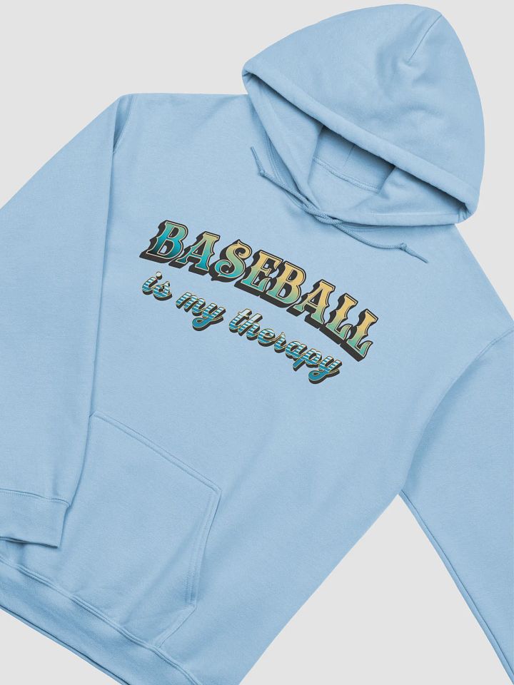 Baseball Is My Therapy Gradient Hoodie product image (23)