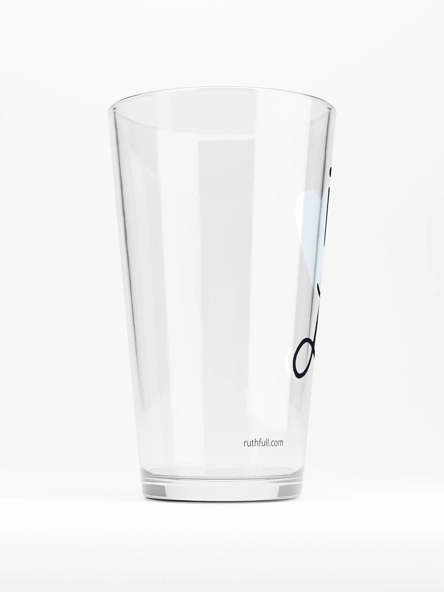 i ❤️ LA Pint Glass ~ Dodger Blue product image (6)