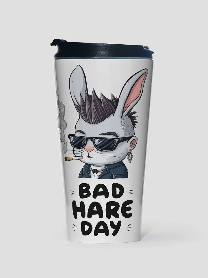 Rebel Rabbit Stainless Steel Travel Mug product image (1)