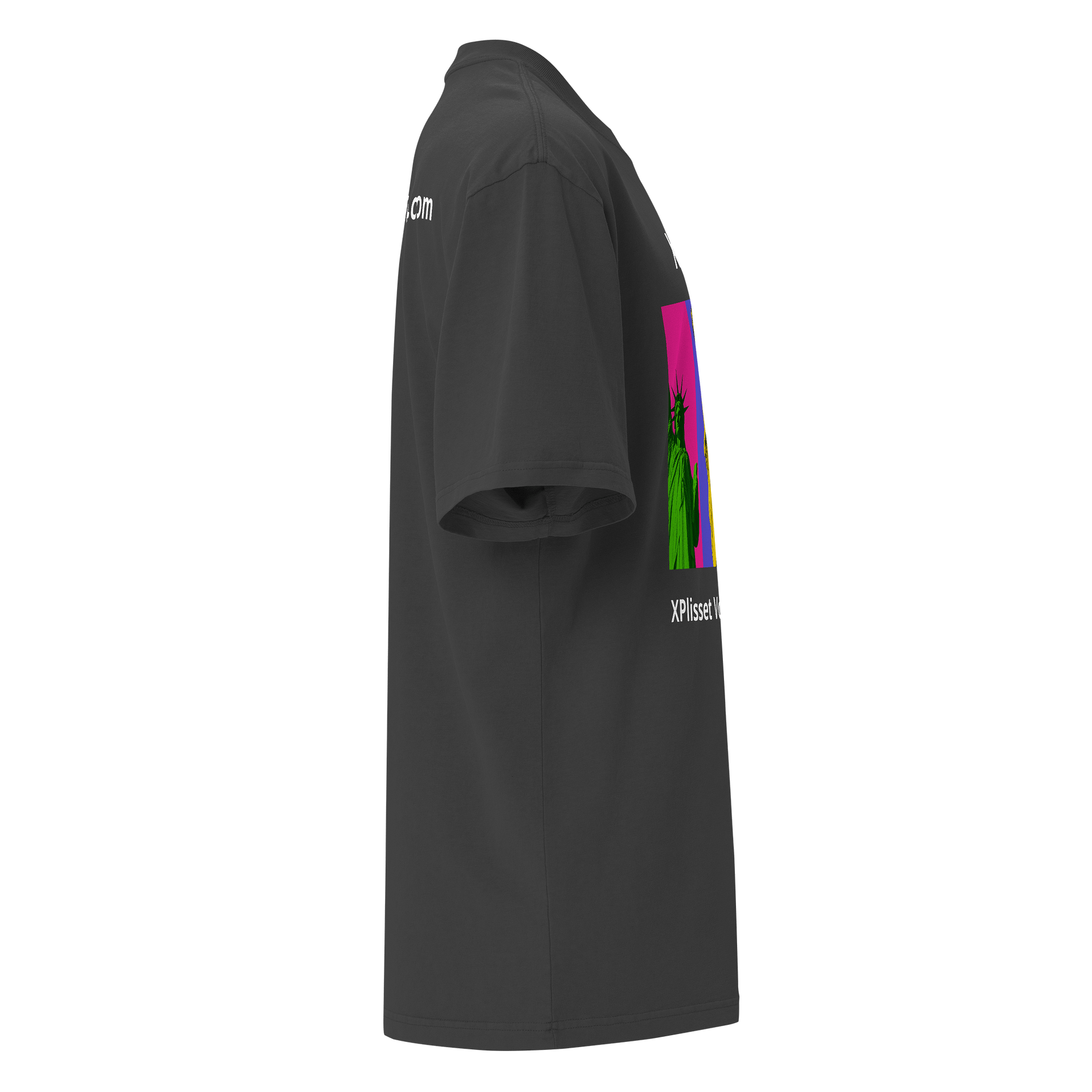 XVOA Pop Art Dark Gray T-Shirt product image (4)