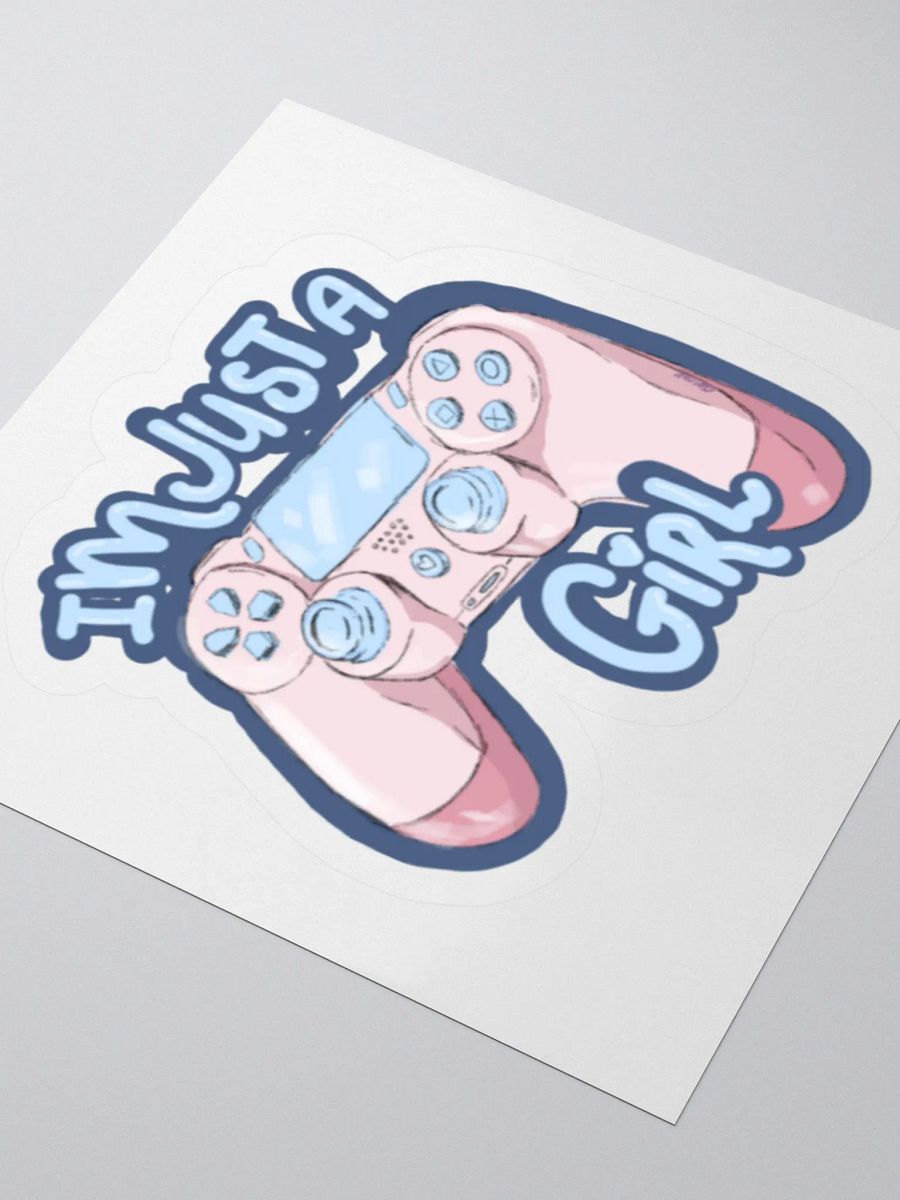GAMER QUEENS just a girl sticker product image (3)