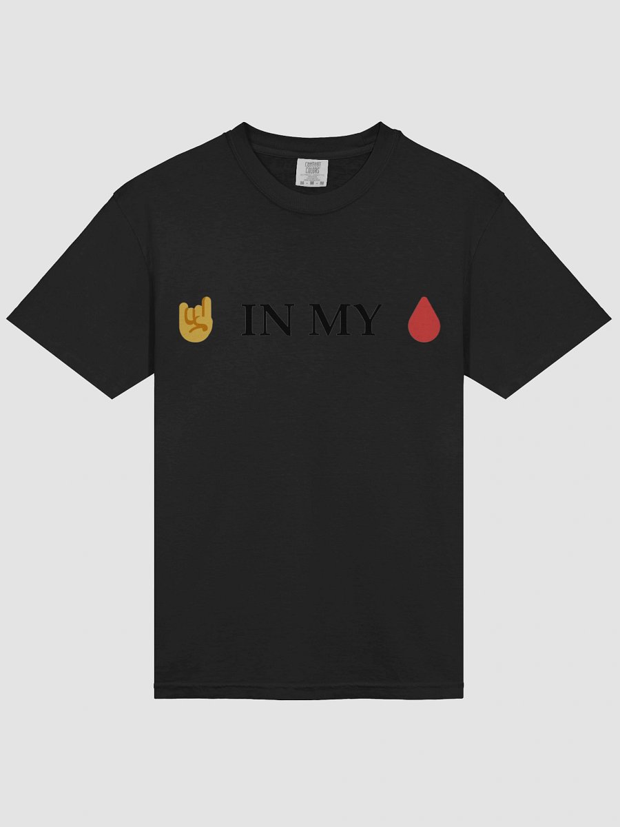 Metal in my Blood: Heavyweight T-Shirt product image (3)