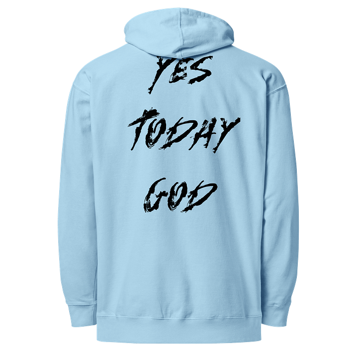 The Lives On HIGH | YTG STEALTH | UNISEX Hoodie | Aqua Blue product image (2)