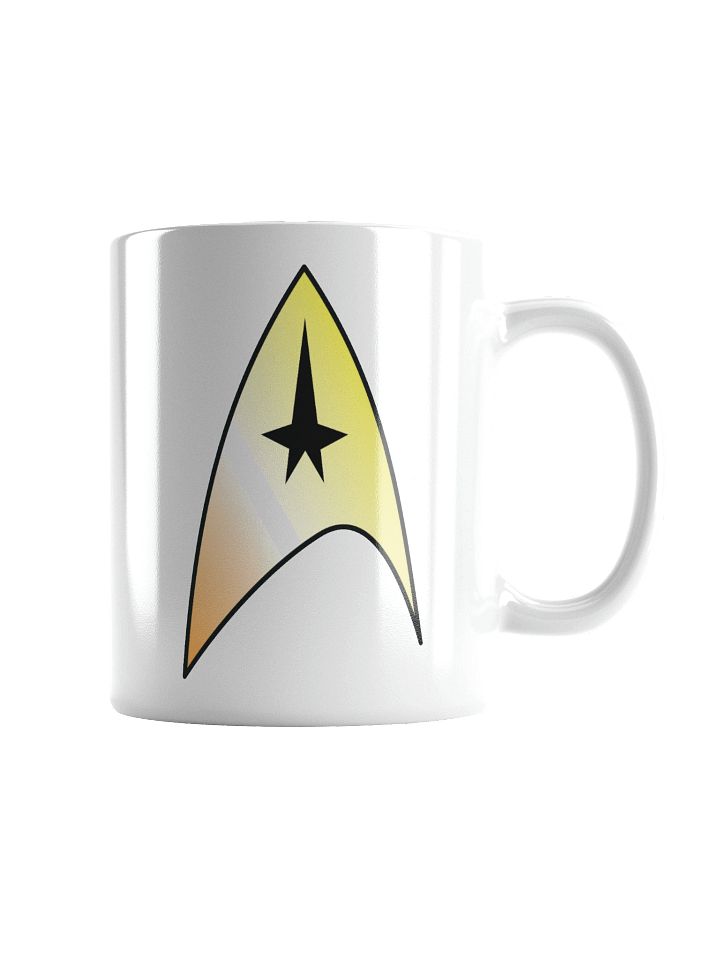 Maverique Pride Gradient Starfleet Mug product image (1)