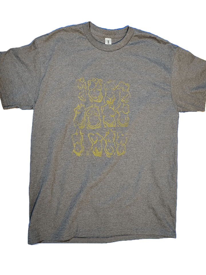 'Beautiful Bodies' - Hand Printed Linocut T-Shirt product image (1)