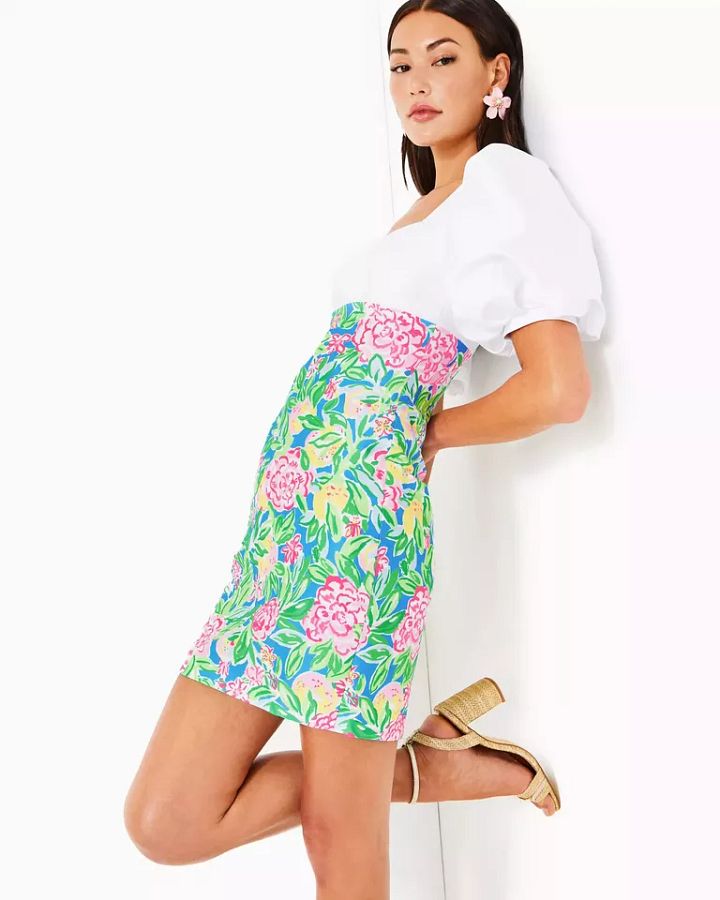 Lilly Pulitzer x Badgley Mischka Claudia Dress, Size 8 product image (2)