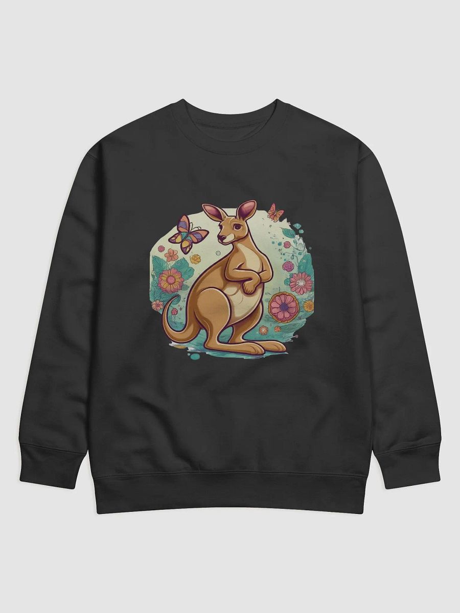 Whimsical Kangaroo Garden Sweatshirt product image (1)