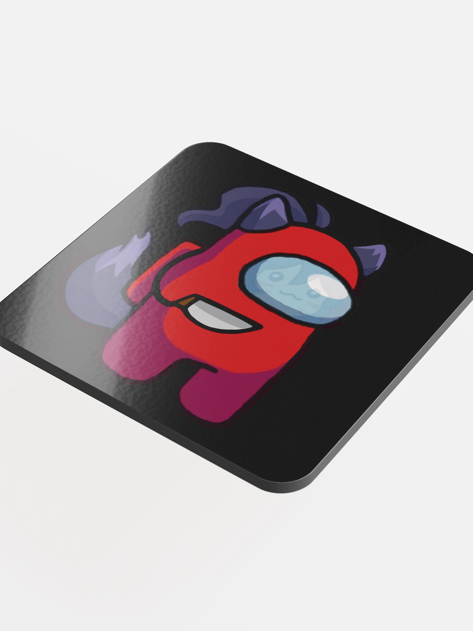 Glossed Cork Coaster | Knife product image (4)