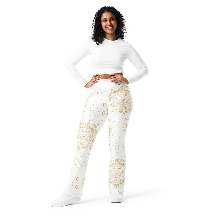 Golden Leo Flare Leggings product image (2)