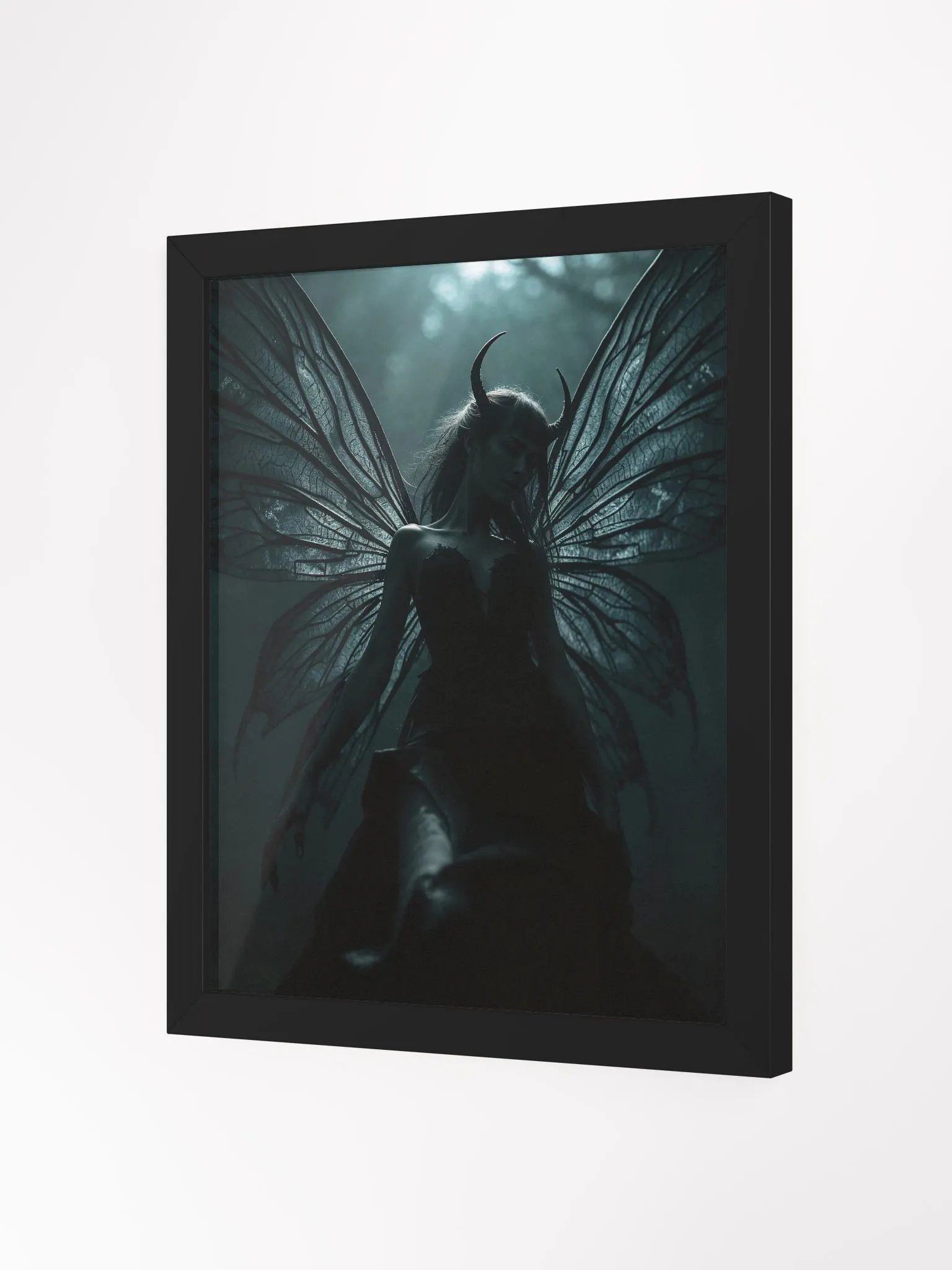Dark Fairy Framed Print product image (19)