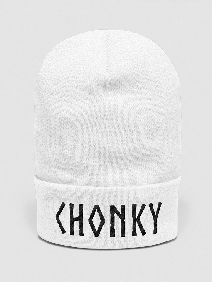 CHONKY - Beanie Black Embroidery product image (1)