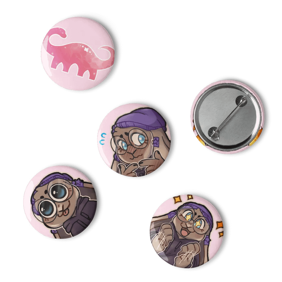 Assorted Flam Emote Pins product image (6)
