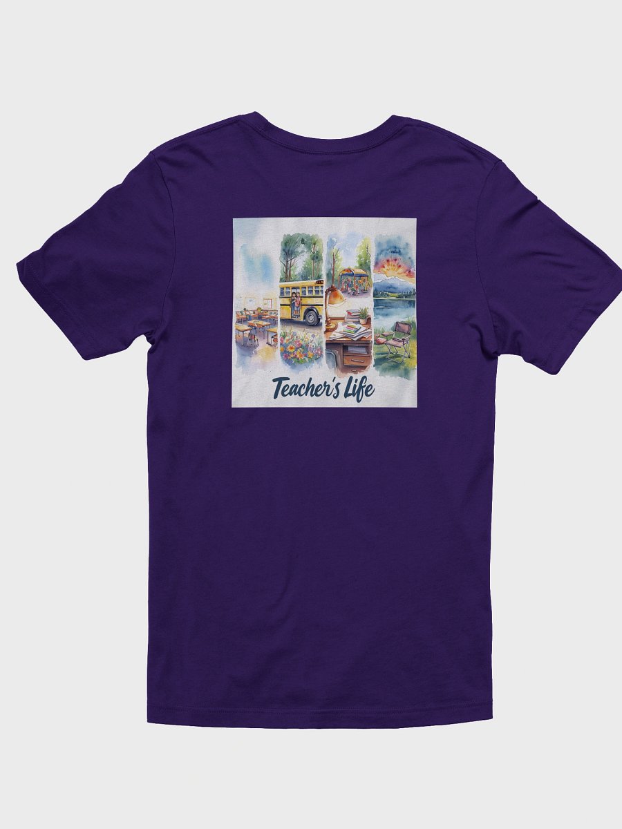 Teacher's Life Apple Pocket Tee product image (20)