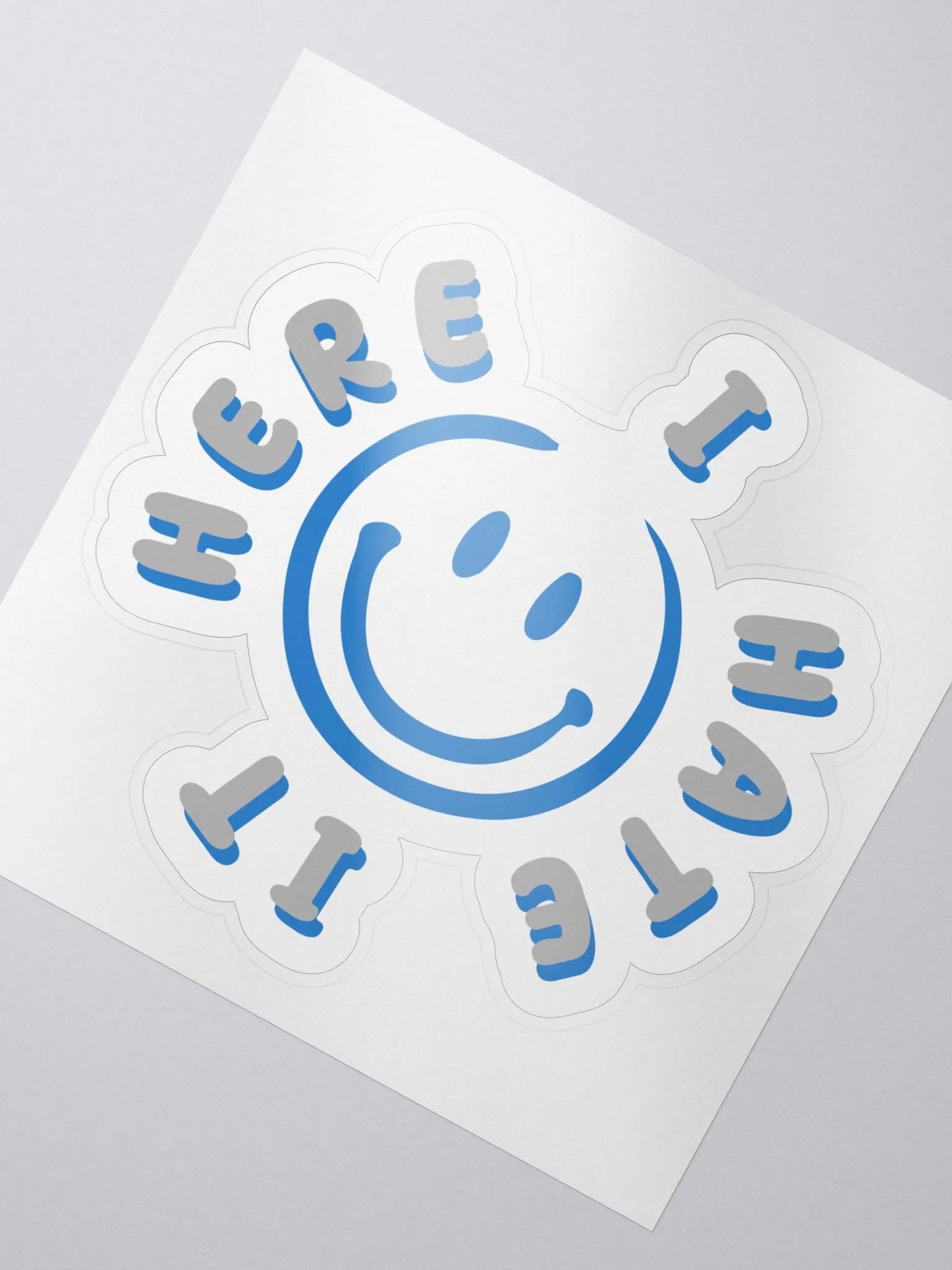 I hate it here stickers product image (2)