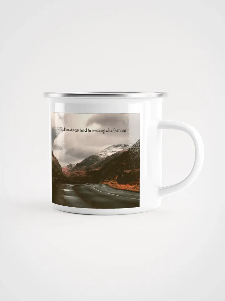 Amazing Destinations Enamel Mug product image (1)