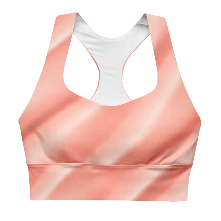 Pastel Dreams Longline Sports Bra product image (1)