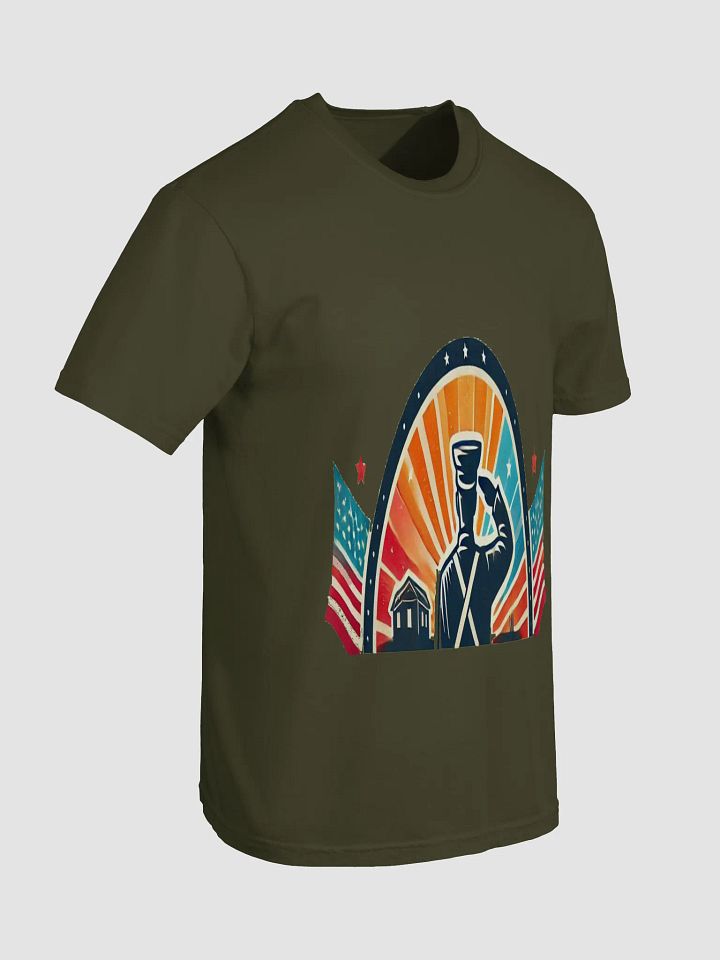 Patriotic Salute Graphic Tee product image (16)