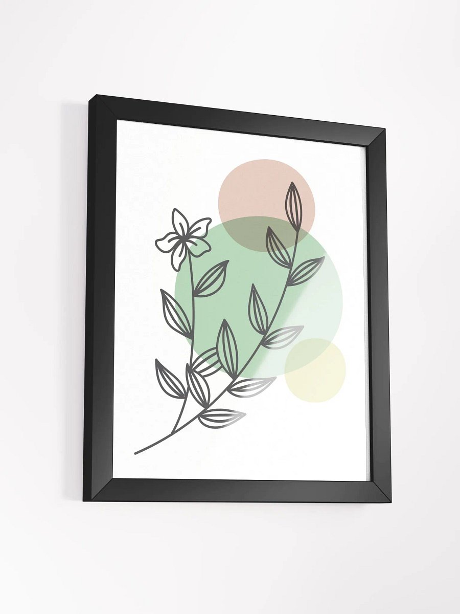 Eco-Friendly Ayous Wood Framed Matte Poster product image (43)