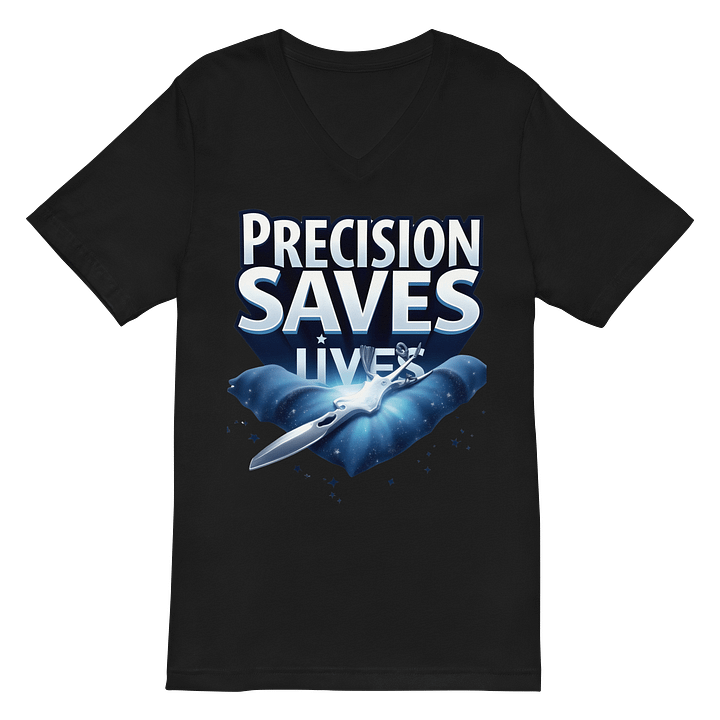 Precision Saves Lives V-Neck Tee product image (3)