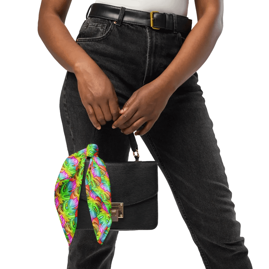 Rainbow Monstera Bandana product image (4)